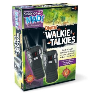 Science Mad Digital Walkie Talkies - Kids Fun 2 Way Radio Phone Toy front of box