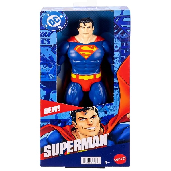 Mattel DC Superman 12-Inch Action Figure front of box