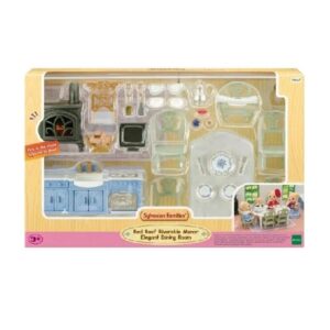 Sylvanian Families Elegant Dining Room Set front of box