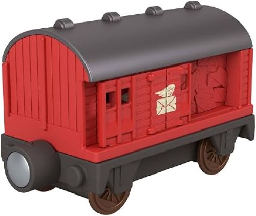Thomas & Friends Motorized Percy Engine & Mail Car by Fisher-Price image