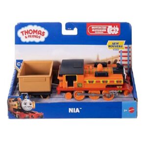 Thomas & Friends by Fisher-Price Motorized Nia Engine front of box