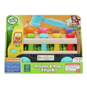 LeapFrog Pound And Pop Truck front of box