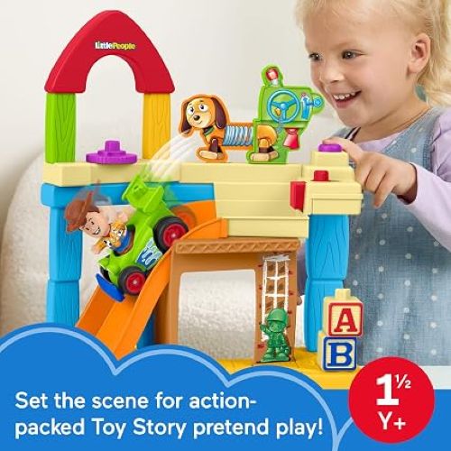 Fisher-Price Little People Disney & Pixar Toy Story Andy’s Room action picture