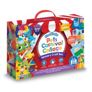 Pets Carnival Collage Sensory Activity Box front of box