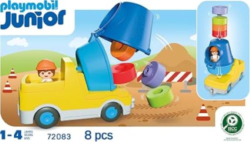 Playmobil - Junior Concrete Mixer action image