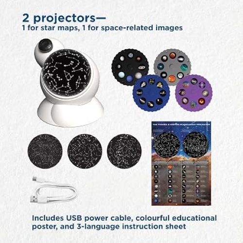 Thames and Kosmos Planetarium Projector content