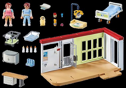 Playmobil Maternity Ward Contents