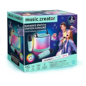 Canal Toys: Music Creator Karaoke Station with LED Lights front of box